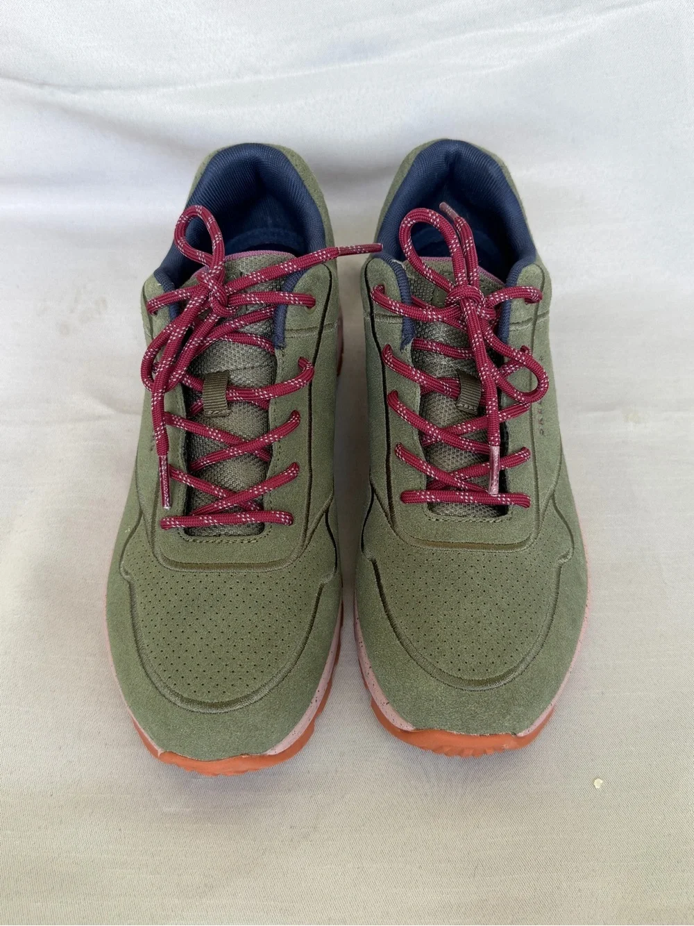Skechers Women's Uno Rugged-Earthy Vibes Sneaker Leather Upper Stand On Air